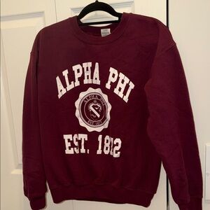 Gildan Maroon Crewneck Sweater